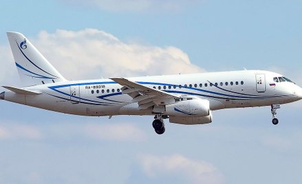 Awaryjne lądowanie SSJ-100 na Wnukowie. Zawiodła hydraulika