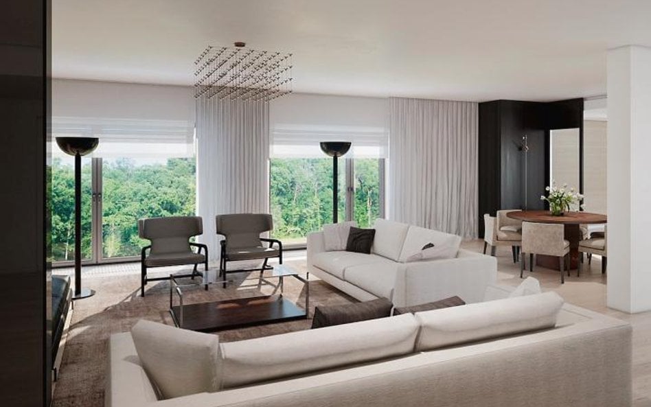 Park Lane – apartamentowiec przy ul. Podchorążych w Warszawie. Będzie tu strefa relaksu dostępna tyl