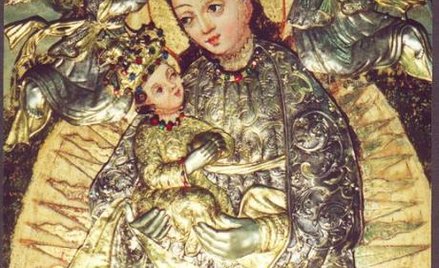 Madonna Apokaliptyczna, XVI/XVII w., skradziona w 2002 r. z kościoła w Daniszewie