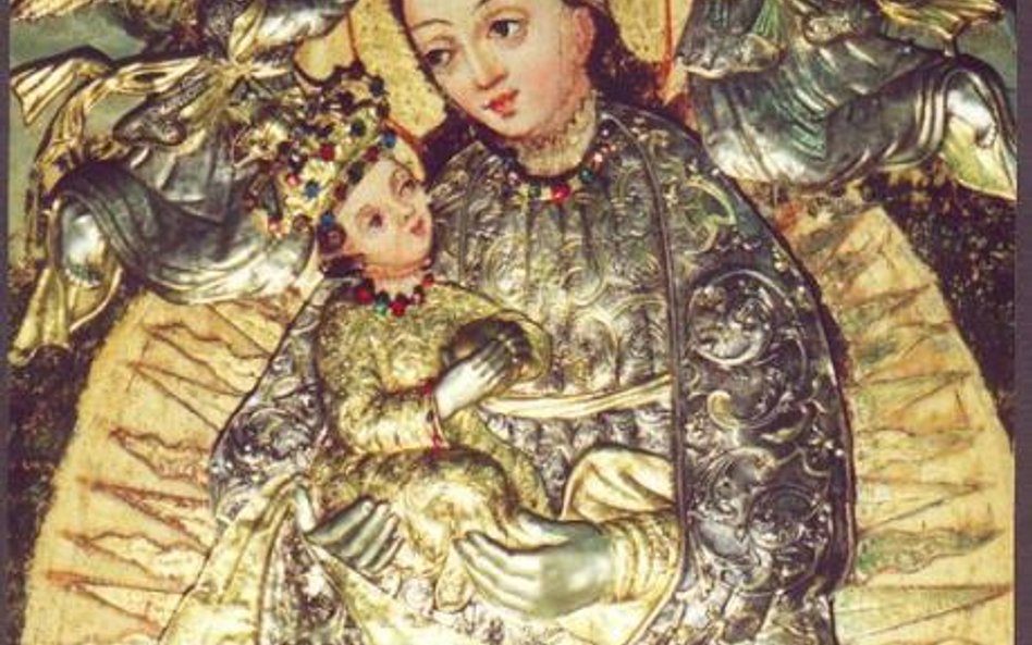 Madonna Apokaliptyczna, XVI/XVII w., skradziona w 2002 r. z kościoła w Daniszewie