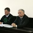 Jarosław Kaczyński podczas procesu