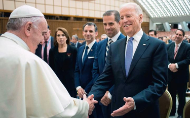 Franciszek przyjął wiceprezydenta USA Joe Bidena na audiencji m.in. w kwietniu 2016 r.