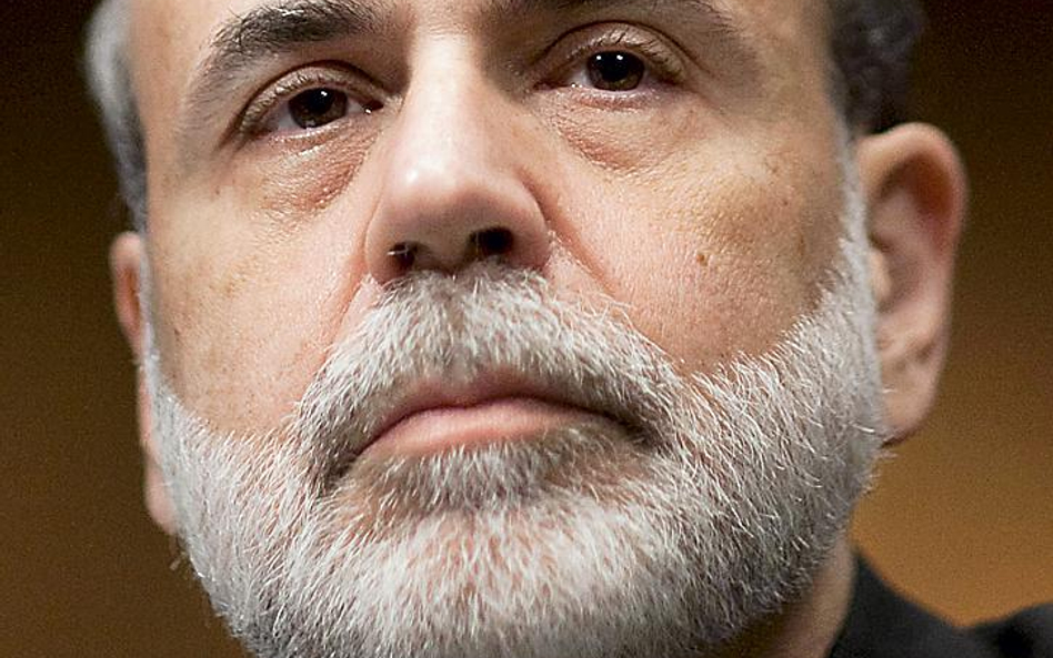 Przewodniczący Fedu Ben Bernanke fot. Bloomberg