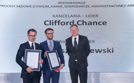 Kancelaria Clifford Chance - lider w dziedzinie procesy sadowe i arbitrażowe