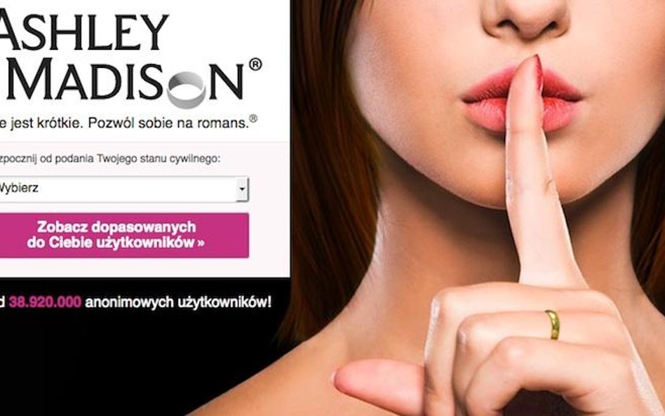 Ashley Madison nadal reklamuje się jako portal gwarantujący anonimowość