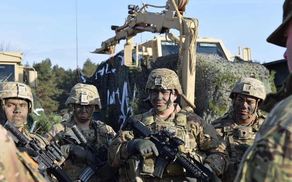 Pierwsze wspólne ćwiczenia na żagańskim poligonie.