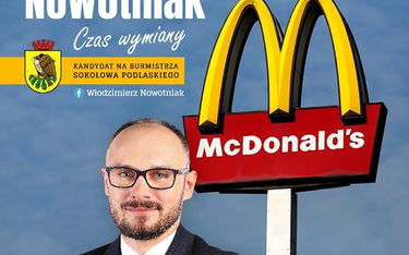 Kiełbasa wyborcza AD 2018: Kandydat obiecuje McDonald'sa