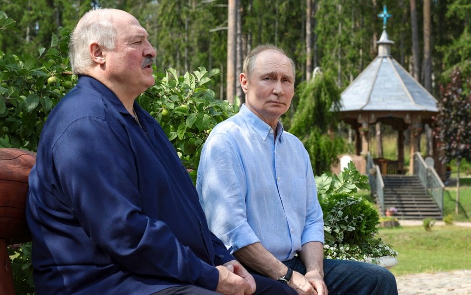 Władimir Putin i Aleksander Łukaszenko spotkali się w północnej Rosji
