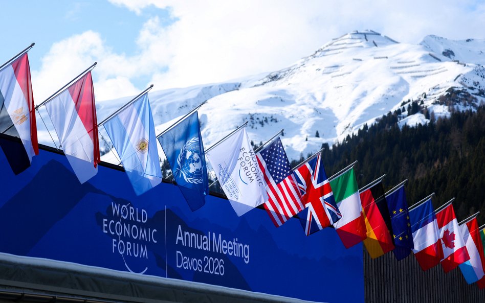 Konferencja w Davos zdominowana przez relacje USA z UE