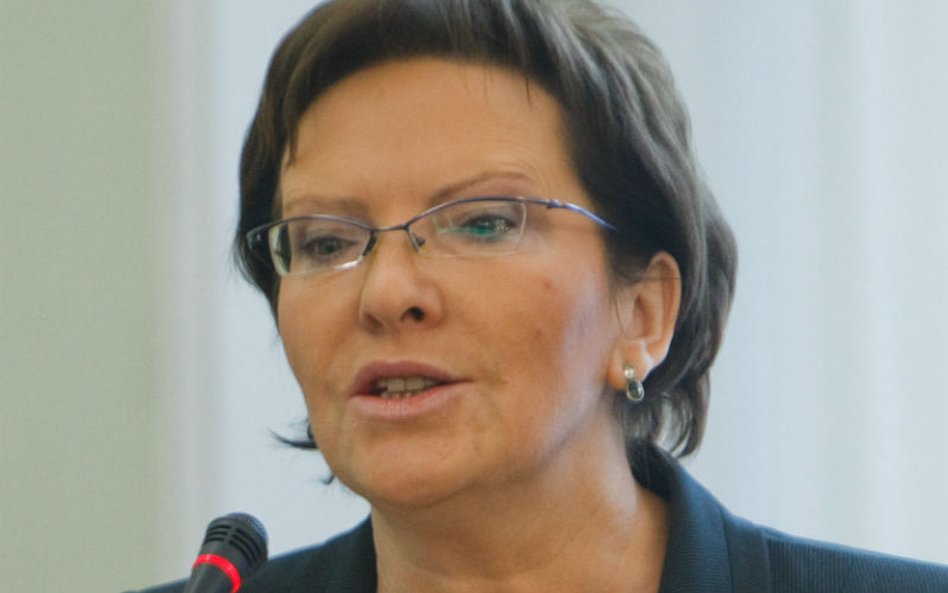 Ewa Kopacz uciekła z konferencji prasowej