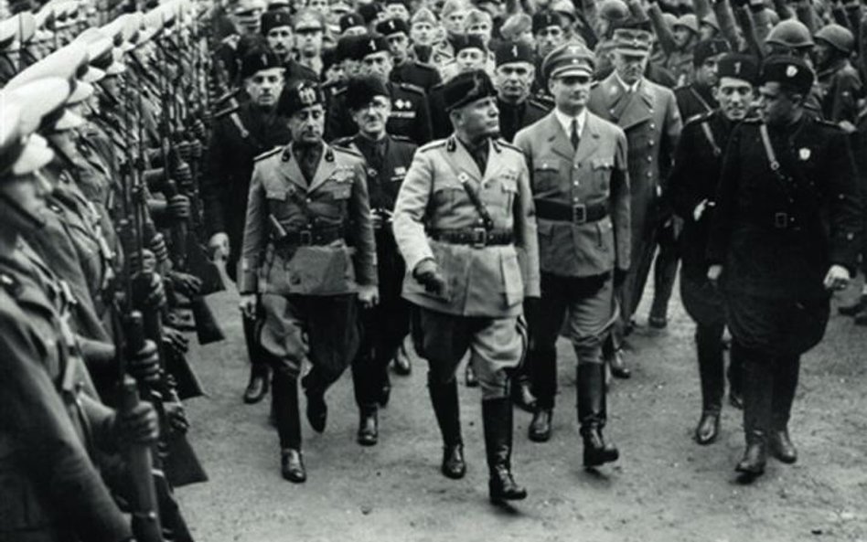 Benito Mussolini, szef faszystów i rządu włoskiego