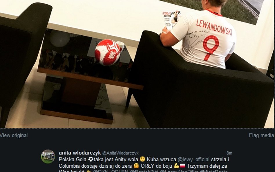 "Kolumbia dostaje do zera, taka jest Anity wola"