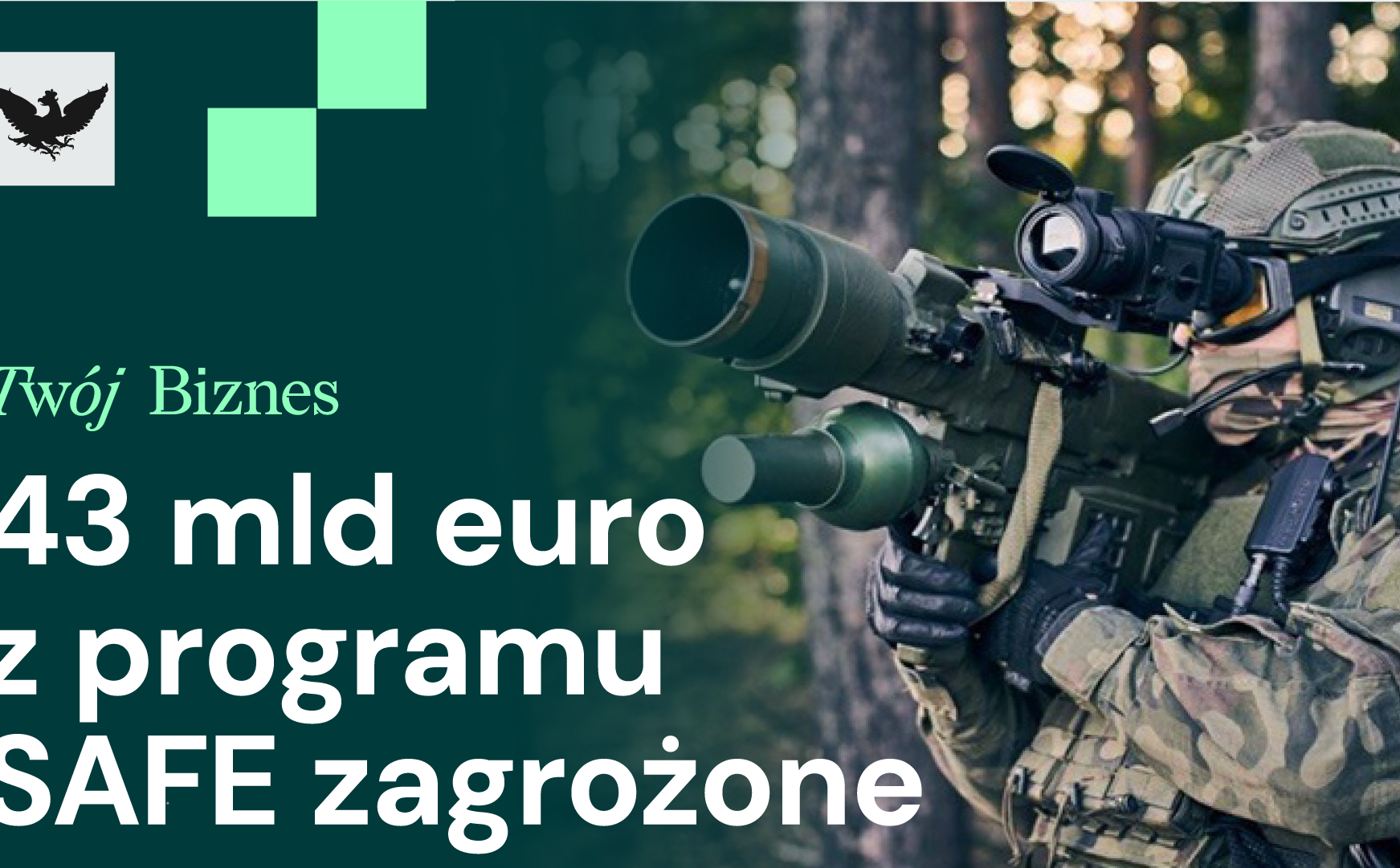 Pożyczki z SAFE zagrożone, odwet Brukseli na Chinach i zwolnienie z relokacji