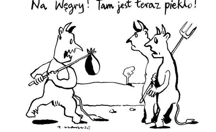 Komentarz rysunkowy. Piekło na Węgrzech