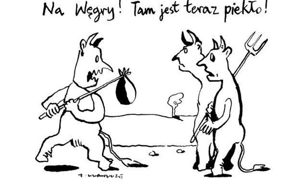 Komentarz rysunkowy. Piekło na Węgrzech