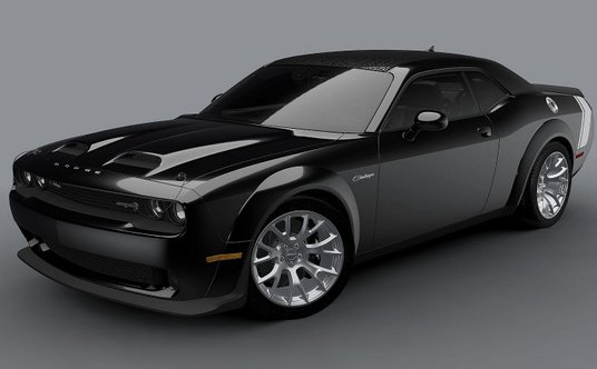 Dodge Challenger Black Ghost