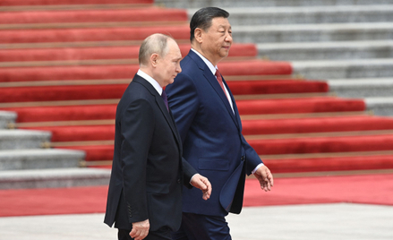 Rosyjski prezydent Władimir Putin został niedawno bardzo uroczyście przyjęty przez chińskiego przywó