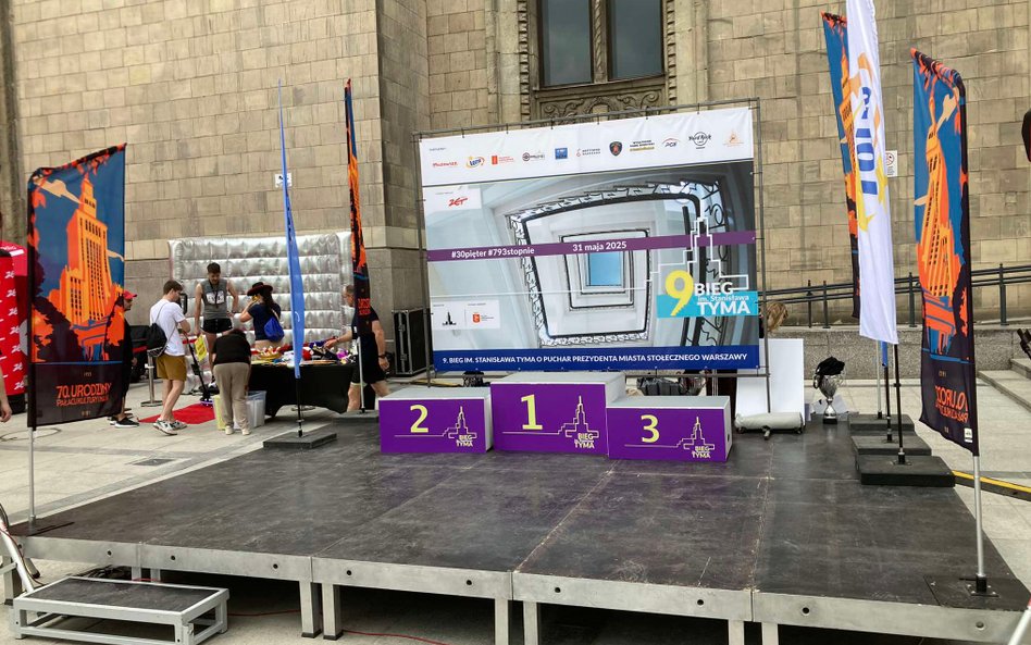 Podium oczekiwało na najszybszych