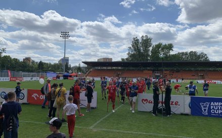 Zawodnicy świętowali z kibicami