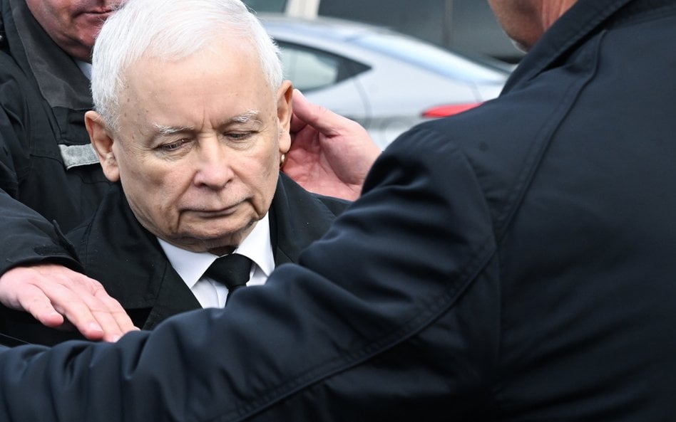 Prezes PiS Jarosław Kaczyński