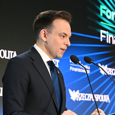 Minister finansów Andrzej Domański