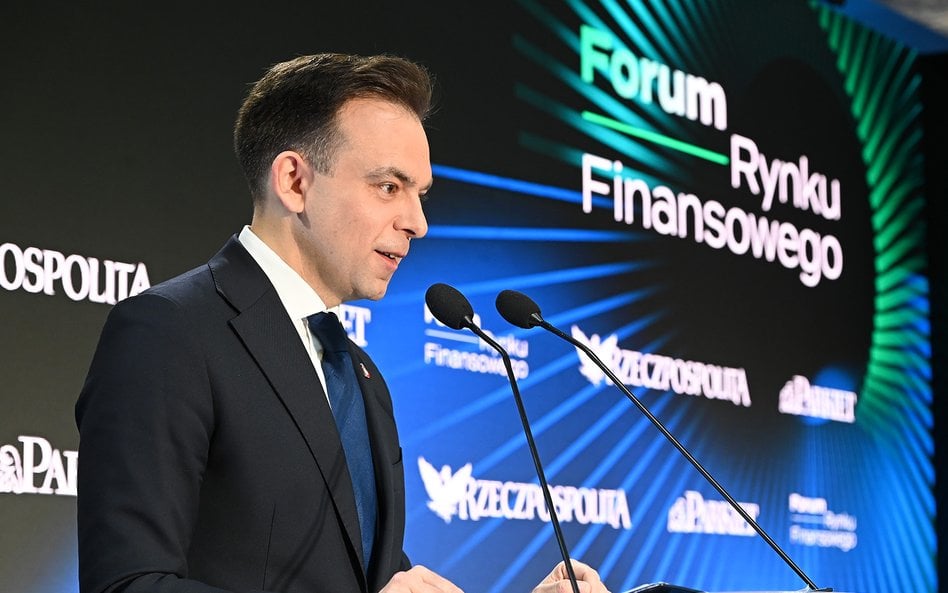 Minister finansów Andrzej Domański