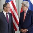 Szef rosyjskiego MSZ Siergiej Ławrow i sekretarz stanu USA John Kerry