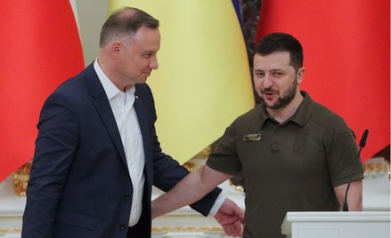 Andrzej Duda utrzymuje przyjacielskie stosunki z Wołodymyrem Zełenskim, ale Polska nie określiła swo