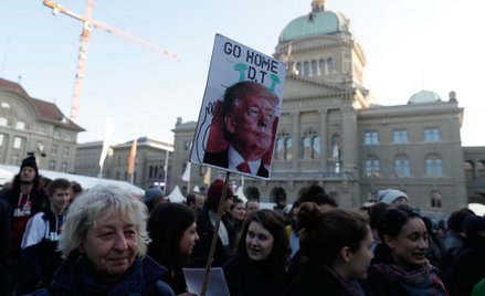 Szwajcaria: Alterglobaliści wyszli na ulice. Nie chcą Trumpa