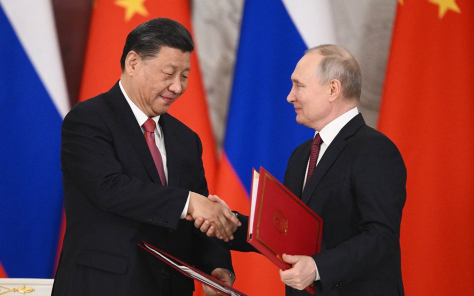 Xi Jinping i Władimir Putin