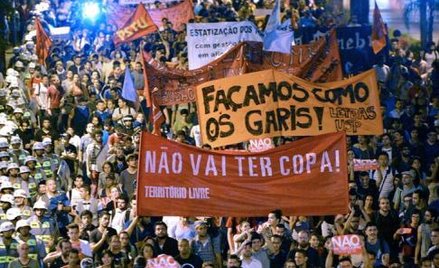 Nie potrzebujemy mundialu. Potrzebujemy szpitali i szkół. Tak myśli wielu Brazylijczyków