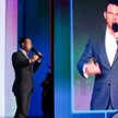 Prezes Nowej Nadziei, współprzewodniczący Konfederacji Sławomir Mentzen podczas konwencji polityczne
