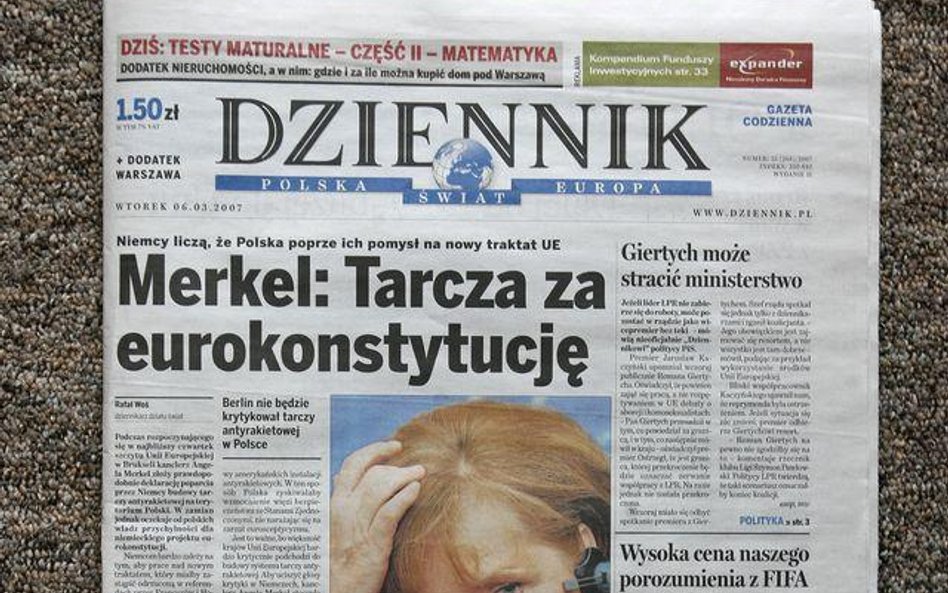 "Dziennik" nadal mocno traci