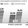 Miasta, gminy i powiaty najwięcej dłużne są bankom. Ale w najszybszym tempie rośnie ich zadłużenie z