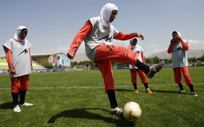 Muzułmańskie sportsmenki w hidżabach