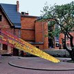 Pod planetarium Jana Matejkova stworzyła świetlną kometę
