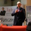 Ireneusz Jabłoński w siedzibie "Rzeczpospolitej"