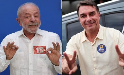 Luiz Inácio Lula da Silva i Flavio Bolsonaro