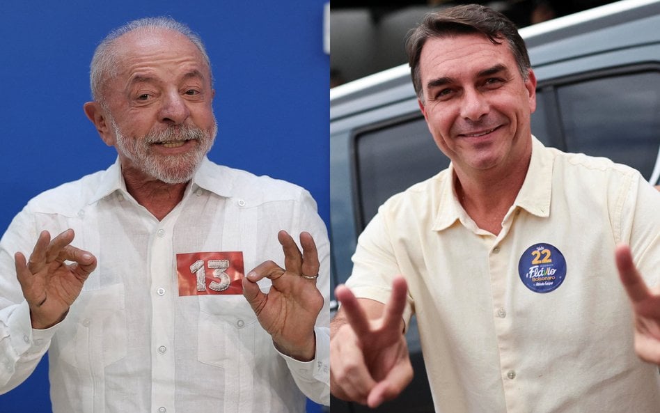 Luiz Inácio Lula da Silva i Flavio Bolsonaro