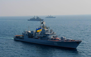 Ukraińska fregata fregaty "Hetman Sahajdaczny" | Ministerstwo Obrony Ukrainy [CC BY-SA 2.0 (http://c
