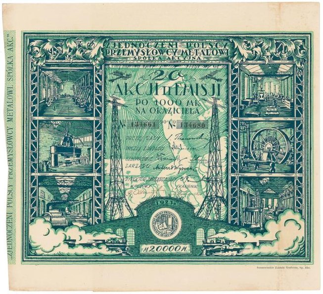 Obroty ze sprzedaży zabytkowych papierów wyniosły ponad 150 tys. zł.