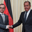 8 dni przed rozmowami Merkel–Putin spotkali się szefowie dyplomacji Heiko Maas (z lewej) i Siergiej 