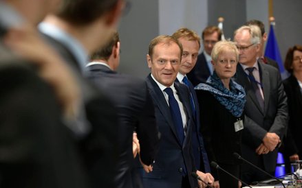 Tusk i Juncker wypowiadali się o negocjacjach unijno-japońskich przed rozpoczęciem spotkania z premi