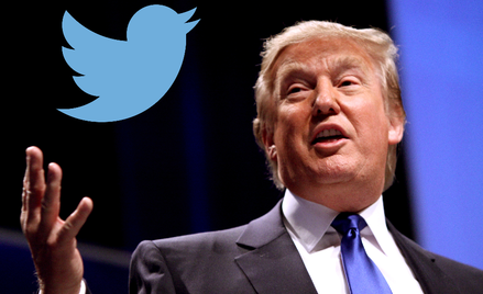 Trump korzysta z Twittera, ale innym zakazuje