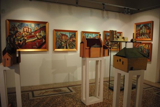 Fragment rzymskiej wystawy.