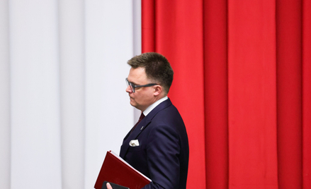 Marszałek Sejmu Szymon Hołownia (Polska 2050)