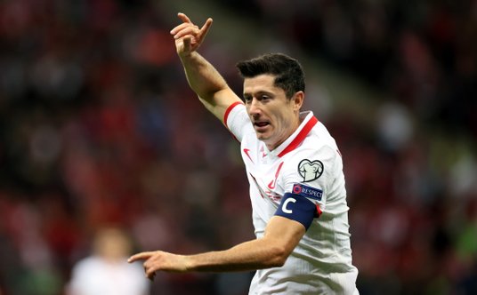 Polska-Albania. Robert Lewandowski wypracował trzecią bramkę dla biało-czerwonych