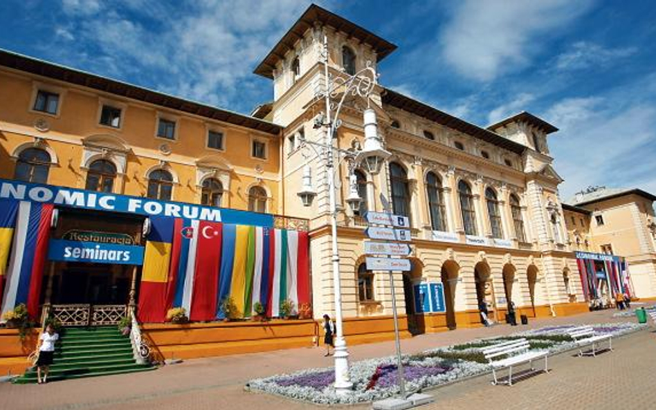 Stary Dom Zdrojowy w Krynicy jak zwykle gościnny dla wszystkich uczestników Forum Ekonomicznego