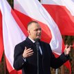 Prezydent Karol Nawrocki podczas spotkania z mieszkańcami powiatu płockiego