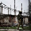 Soldado ruso en la región de Lugansk